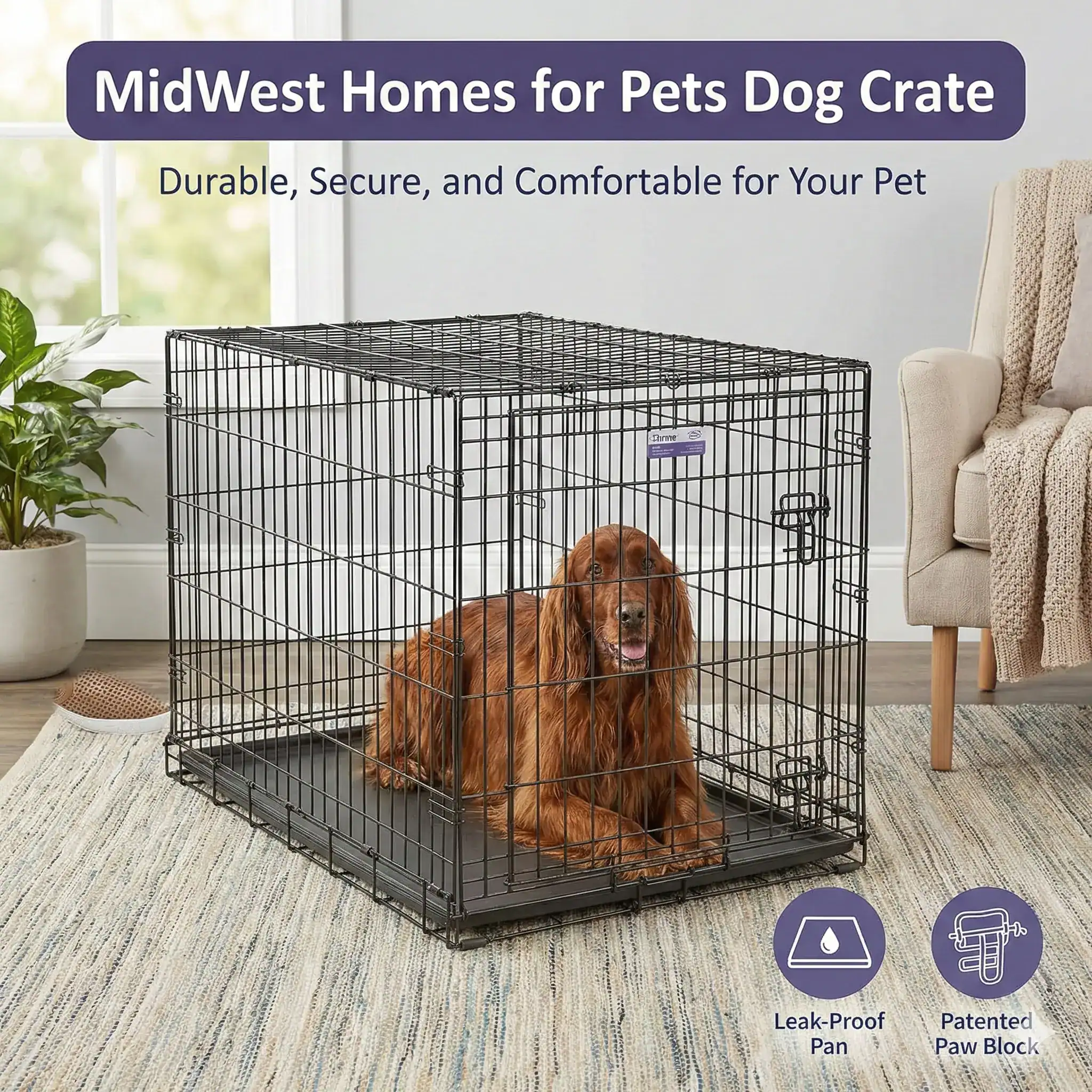 MidWest Homes for Pets Dog Crate
