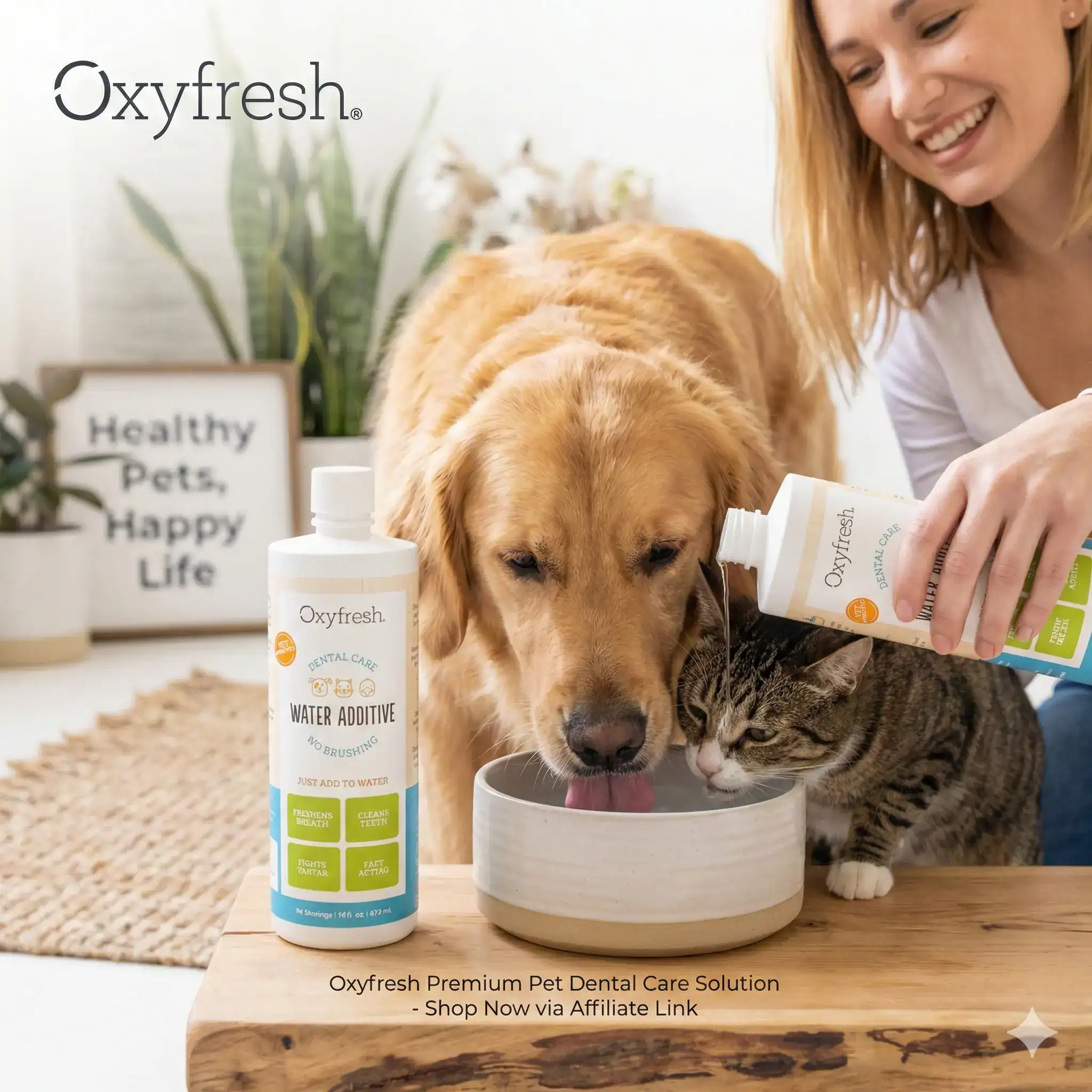 Oxyfresh Premium Pet Dental Care Water Additive