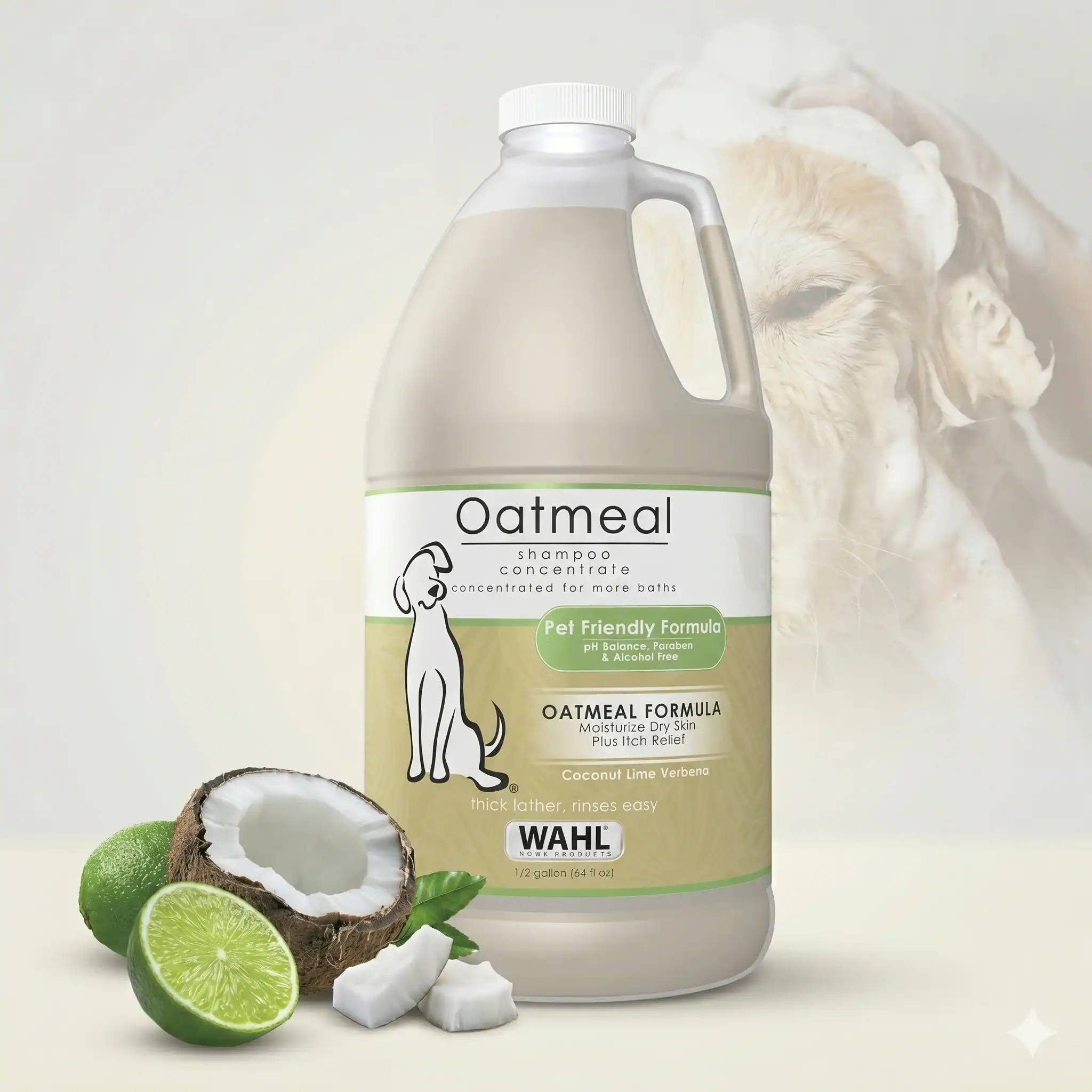 Wahl USA Dry Skin and Itch Relief Pet Shampoo