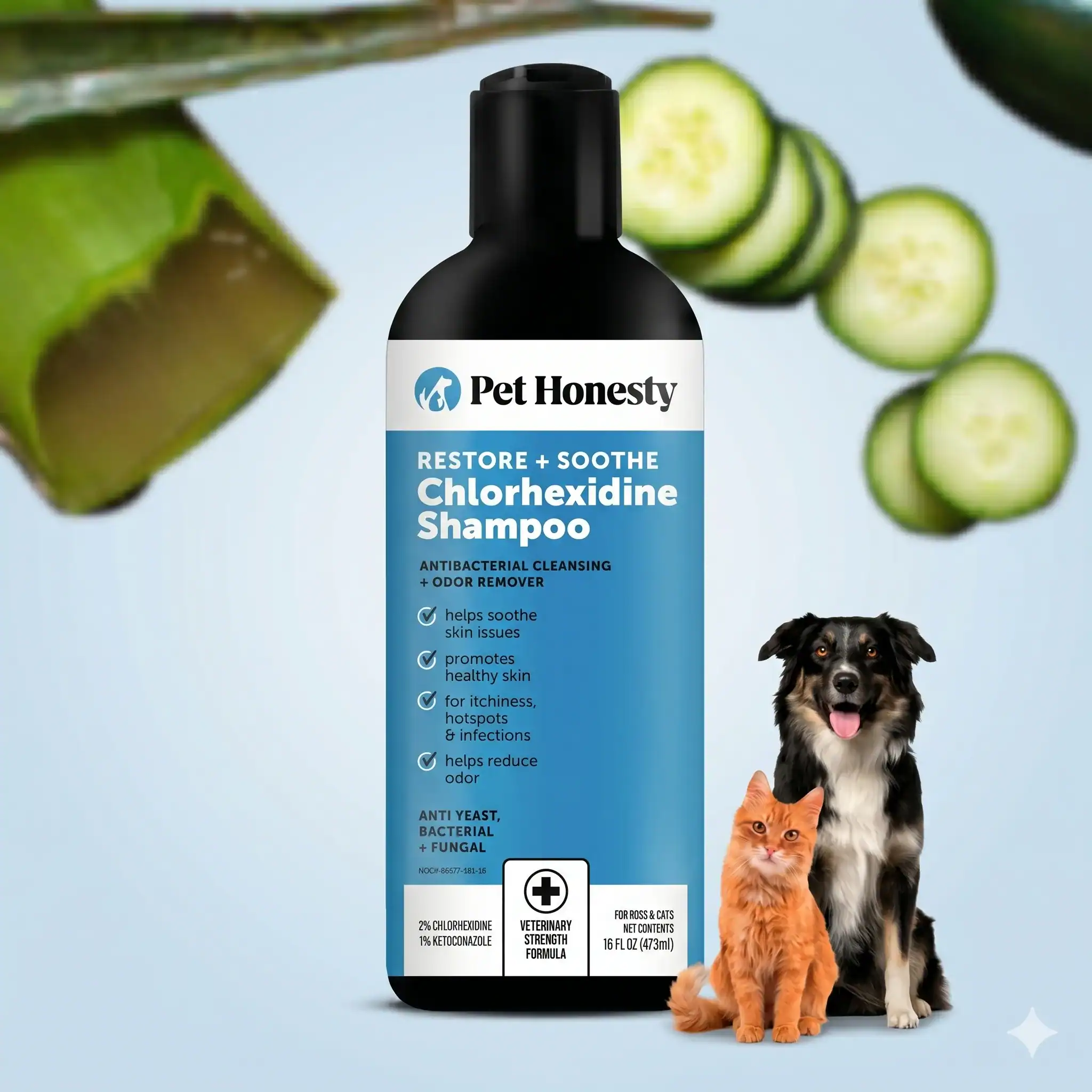 Pet Honesty Chlorhexidine Shampoo