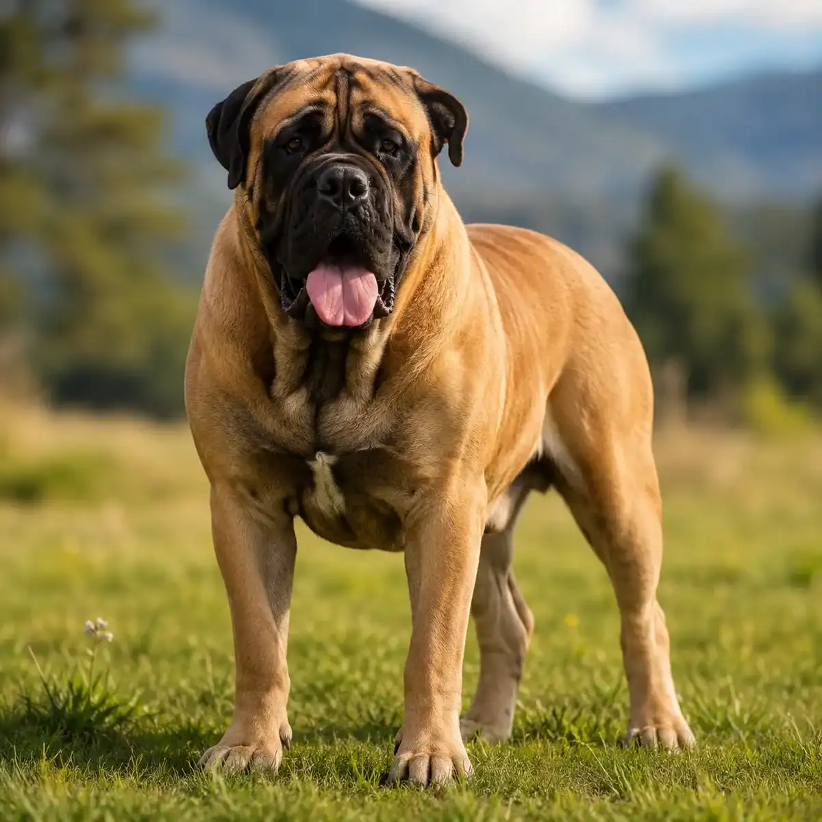 English Mastiff, a giant dog breed