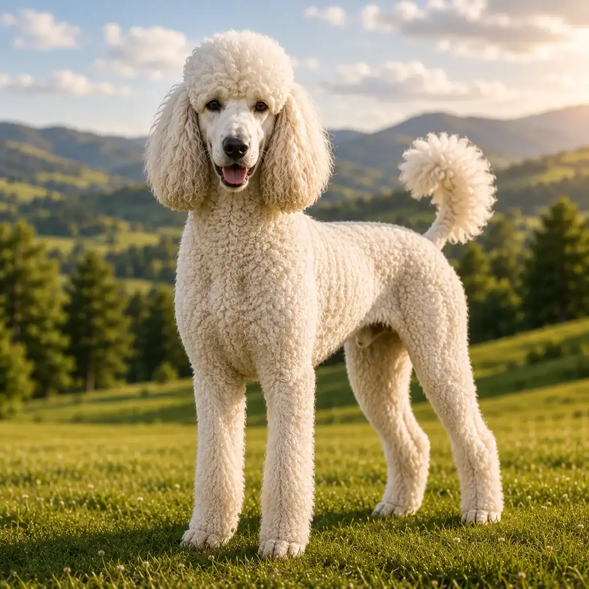 Poodle, ranked the 2nd most intelligent dog breed