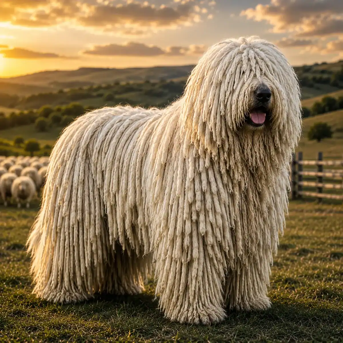 Komondor, a livestock guardian dog breed