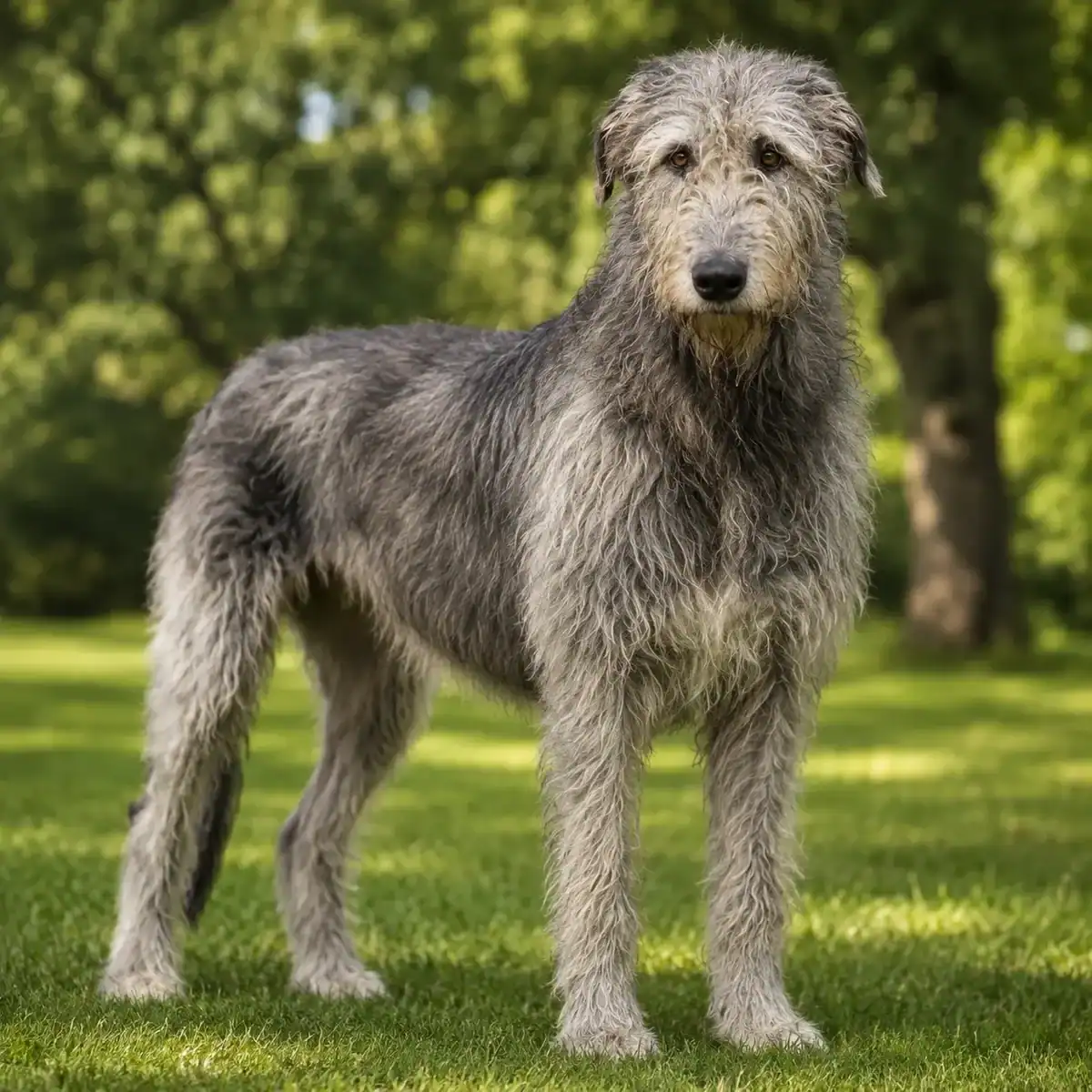 Irish Wolfhound, a giant dog breed