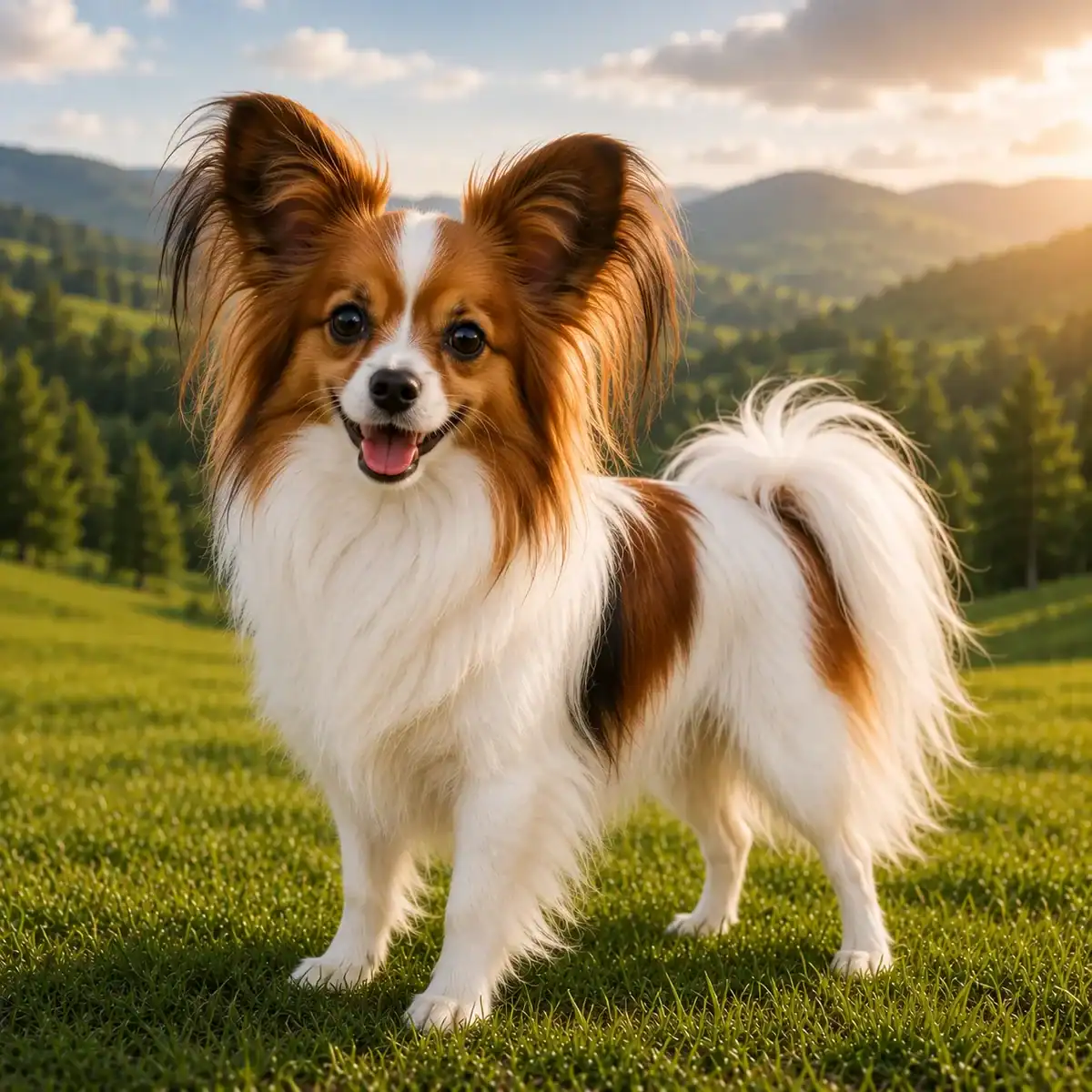 Papillon, ranked the 8th most intelligent dog breed