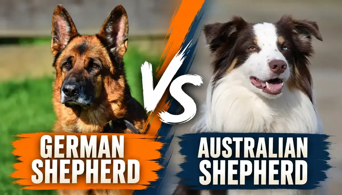 German Shepherd vs Australian Shepherd